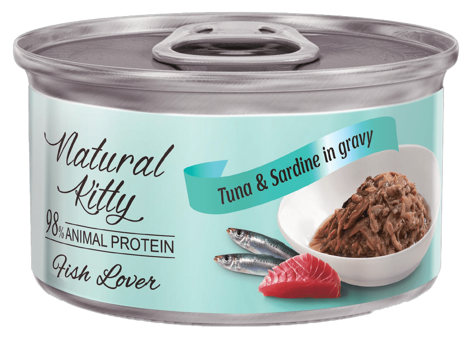 Natural Kitty Tuna and Sardine in Gravy - 5