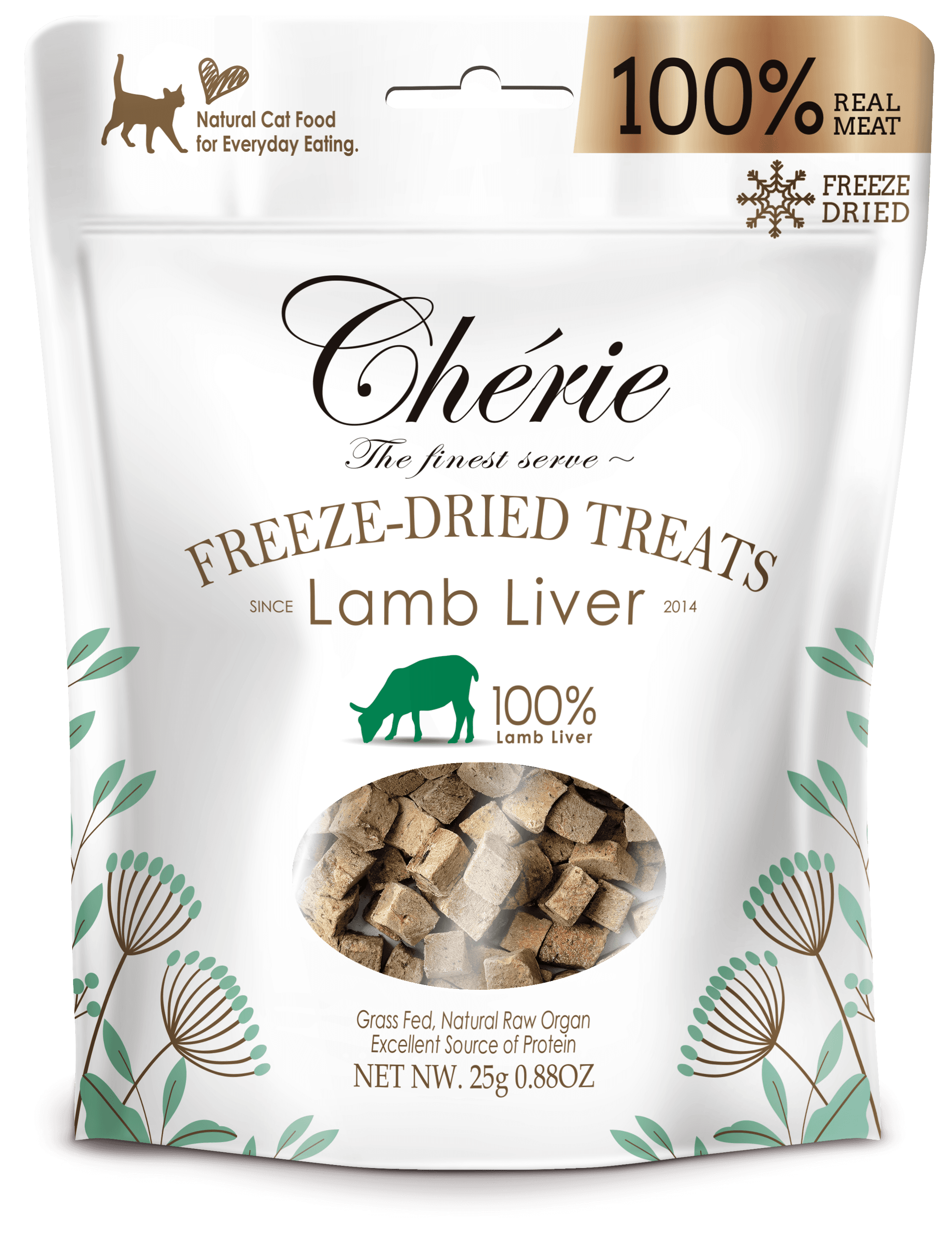 Chérie Freeze-Dried Treats Lamb Liver