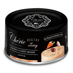 Chérie Healthy Living Mousse Chicken and Carrot 80g. - Chicken_CarrotMousse