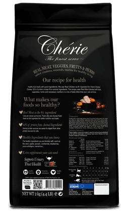 Pettric Cherie Chicken Dry Food 2kg. - Chickenback