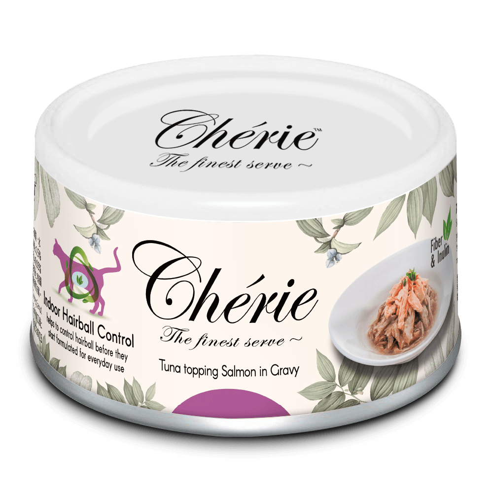 Chérie Special Diet Tuna Topping Salmon in Gravy 80g. - HCSalmon