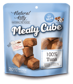 Natural Kitty Meaty Cube Tuna - Kostkimiesneztunczyka