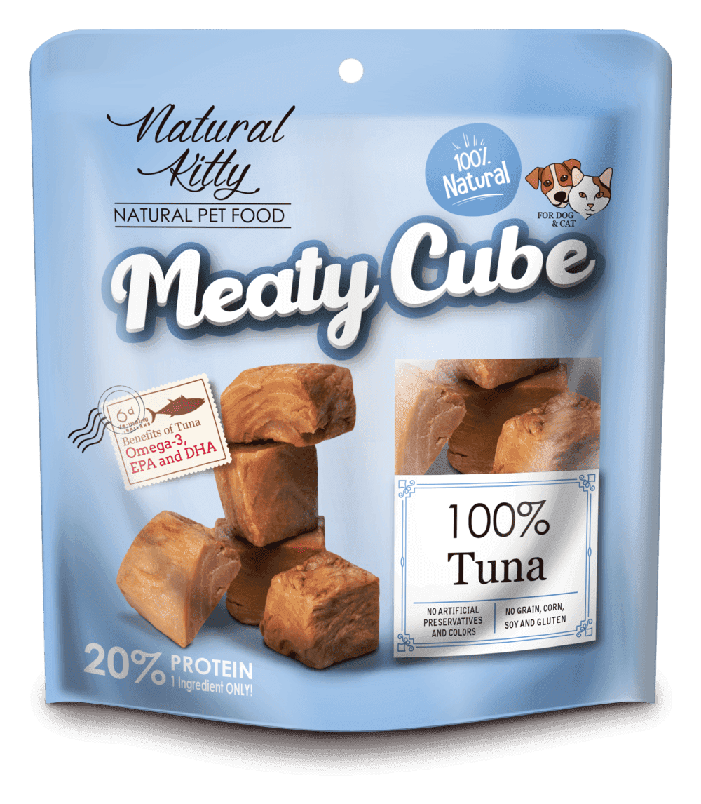 Natural Kitty Meaty Cube Tuna - Kostkimiesneztunczyka