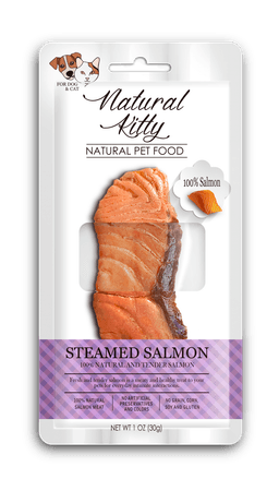 Natural Kitty Fillet Steamed Salmon - Lososgotowanynaparze