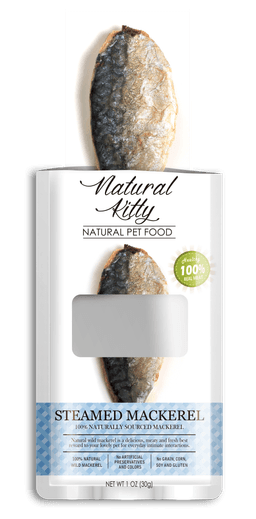 Natural Kitty Fillet Steamed Mackerel - Makrelagotowananaparzeotwarty