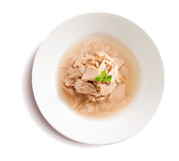 Chérie Basic Diet Flaked Yellowfin mix Skipjack Tuna Entrées in Gravy 80g. - Mieszankaztunczykatalerz