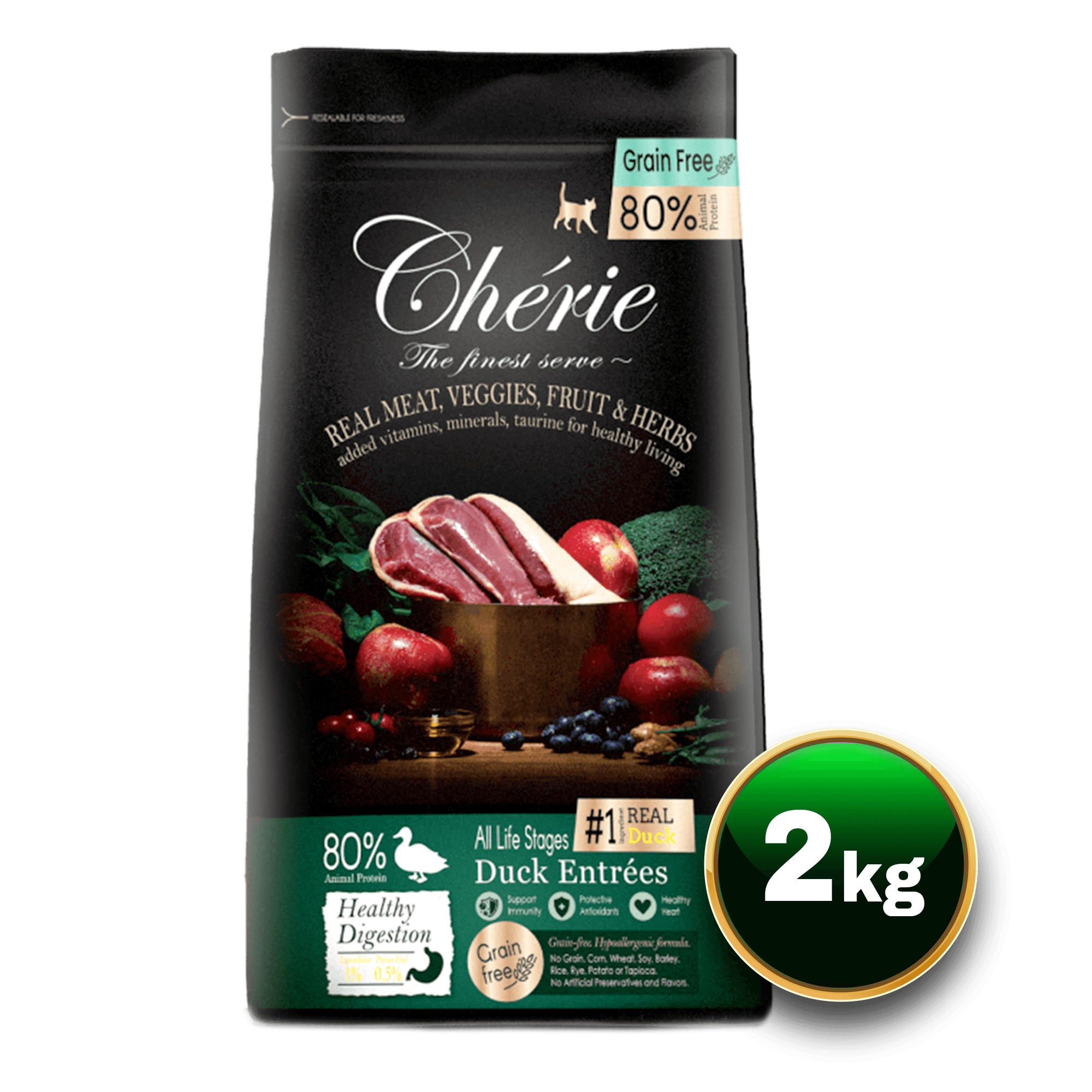 Pettric Cherie Duck Dry Food 2kg. - cherieduck2000