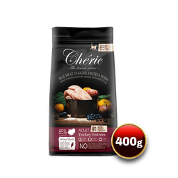 Pettric Cherie Turkey Dry Food 400g. - cherieturkey400