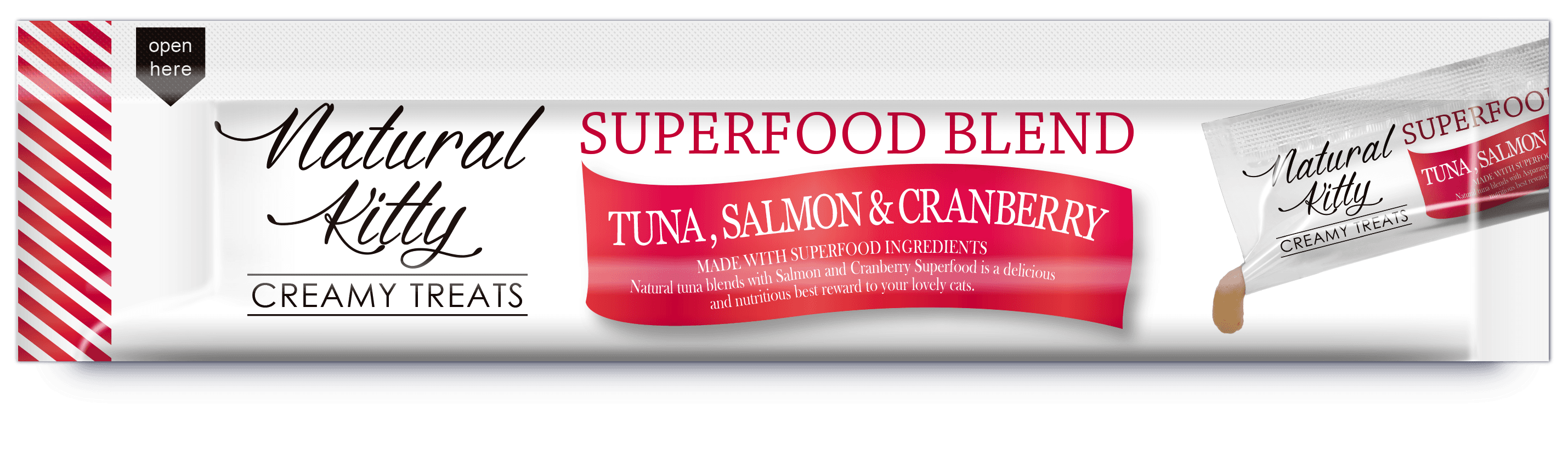 Natural Kitty Creamy Treats Superfood Blend Tuna, Salmon and Cranberry - kremzrybizurawiny_3